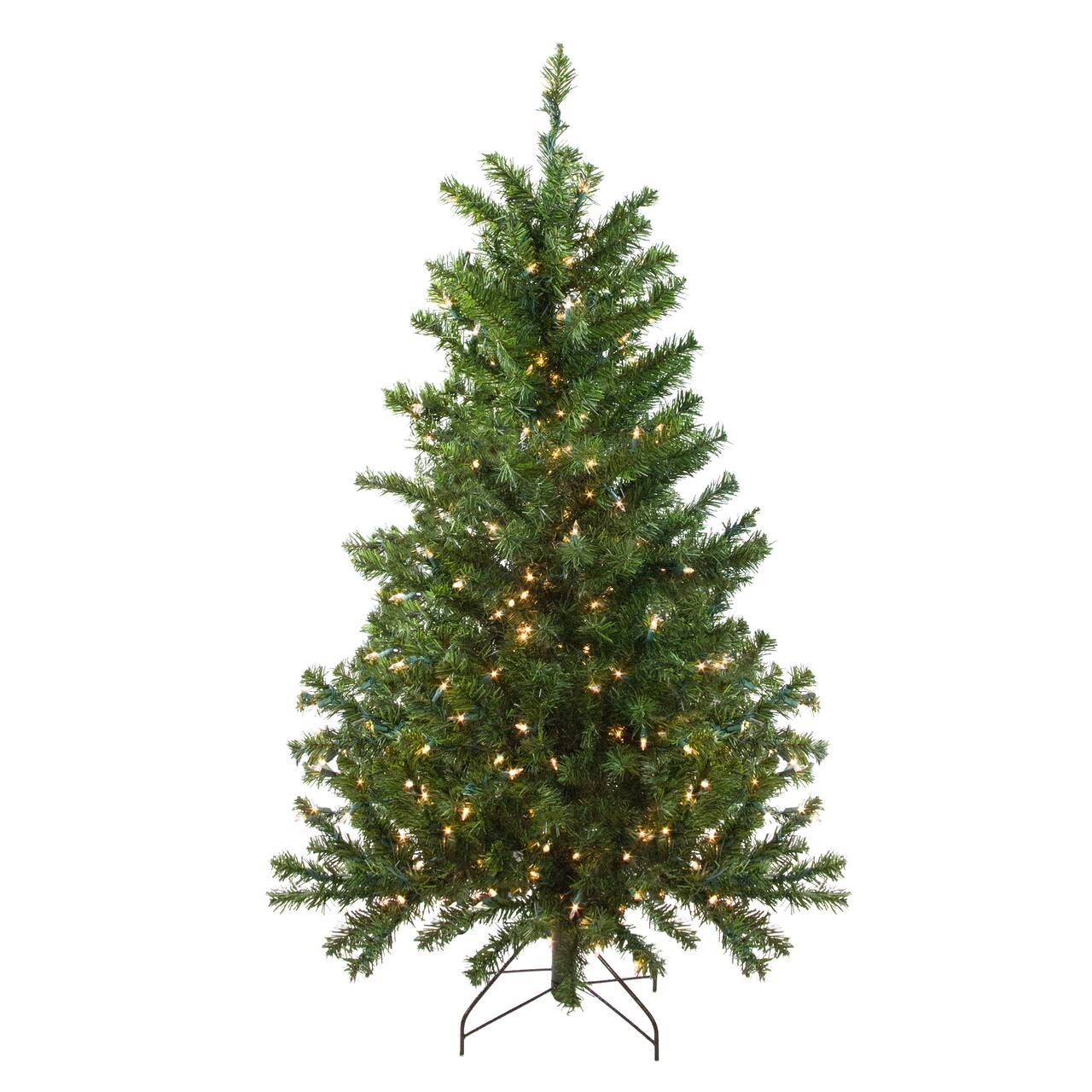 4ft. Pre-Lit Canadian Pine Artificial Christmas Tree, Clear Lights